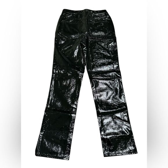 J. Crew Women’s Classic Straight Pant in Faux Leather Size 24 NWT #CC488 - Picture 6 of 8